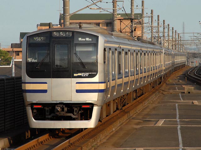 鎌倉車両センターE217系Y144編成