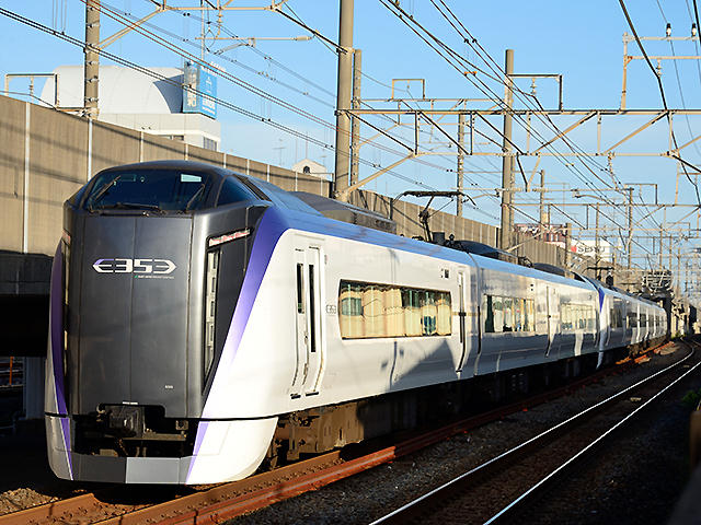 松本車両センターE353系S203編成